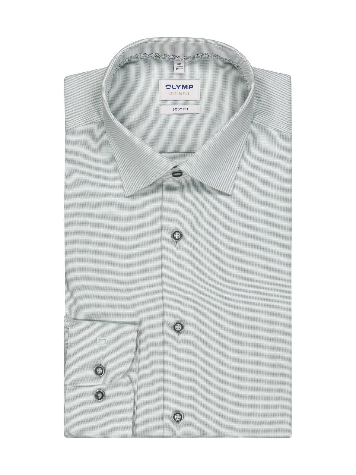 Body fit contrast -kauluspaita