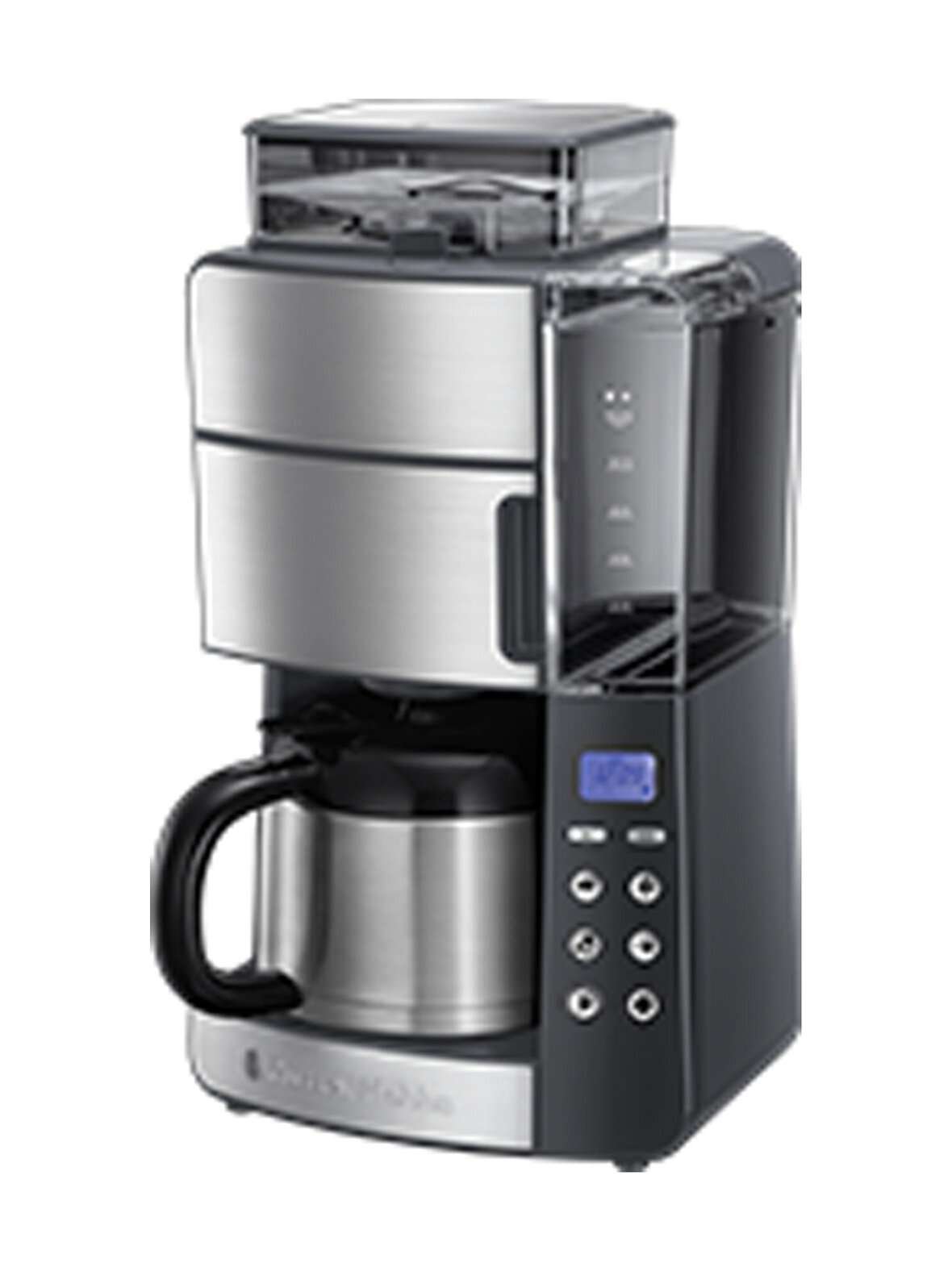 Grind & brew -kahvinkeitin myllyllä 1,25 l