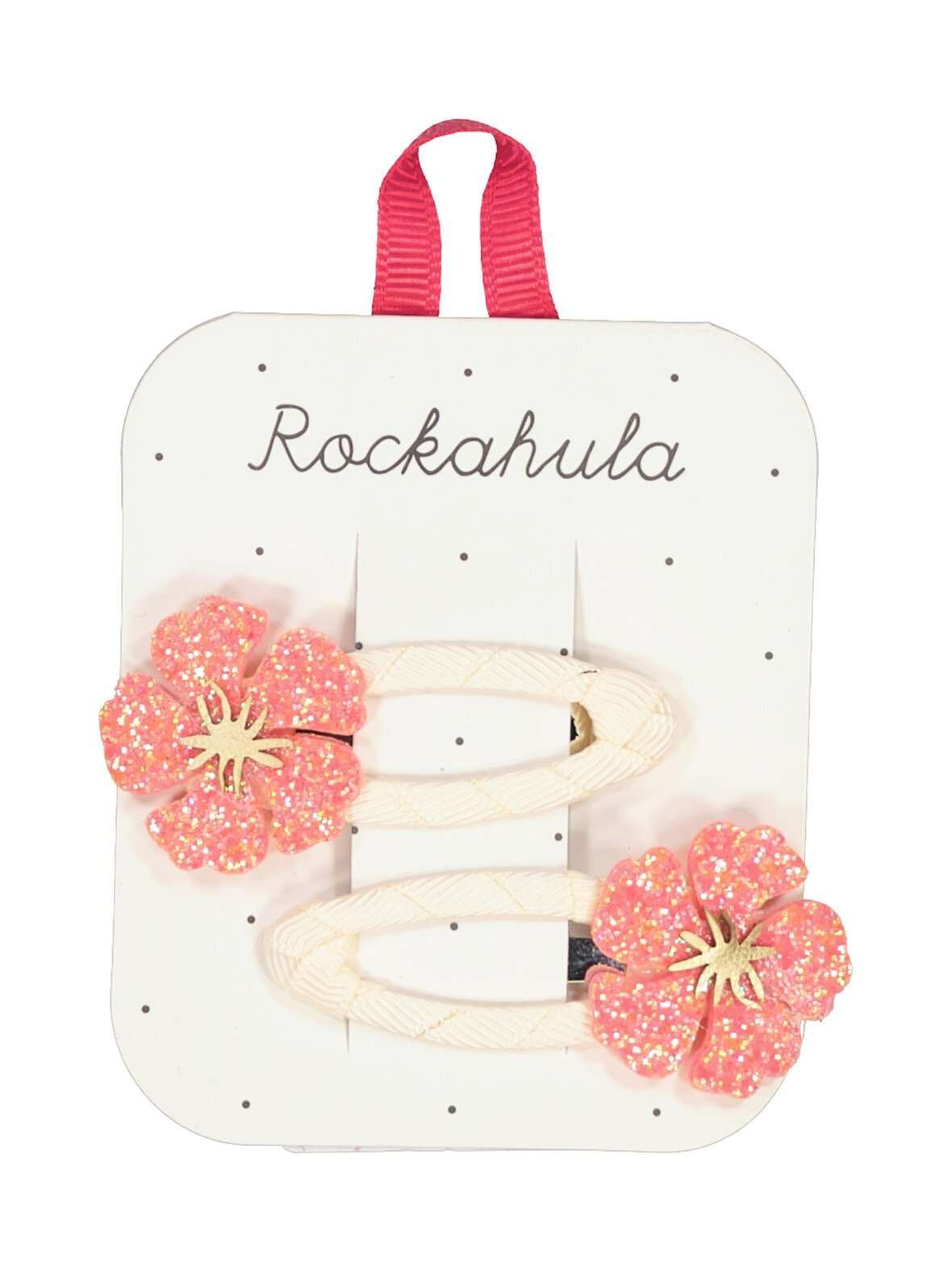 Hibiscus flower -hiusklipsit 2-pack