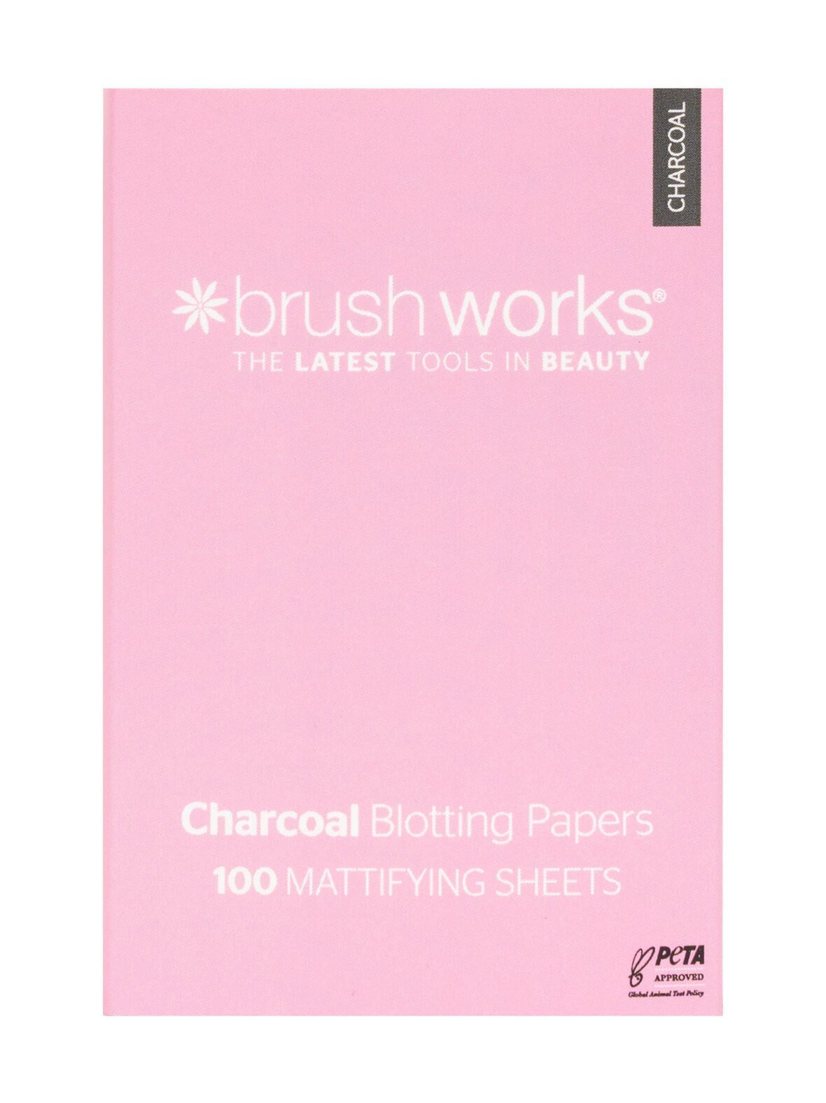 Charcoal blotting papers powder paper -kasvopaperi 100 kpl