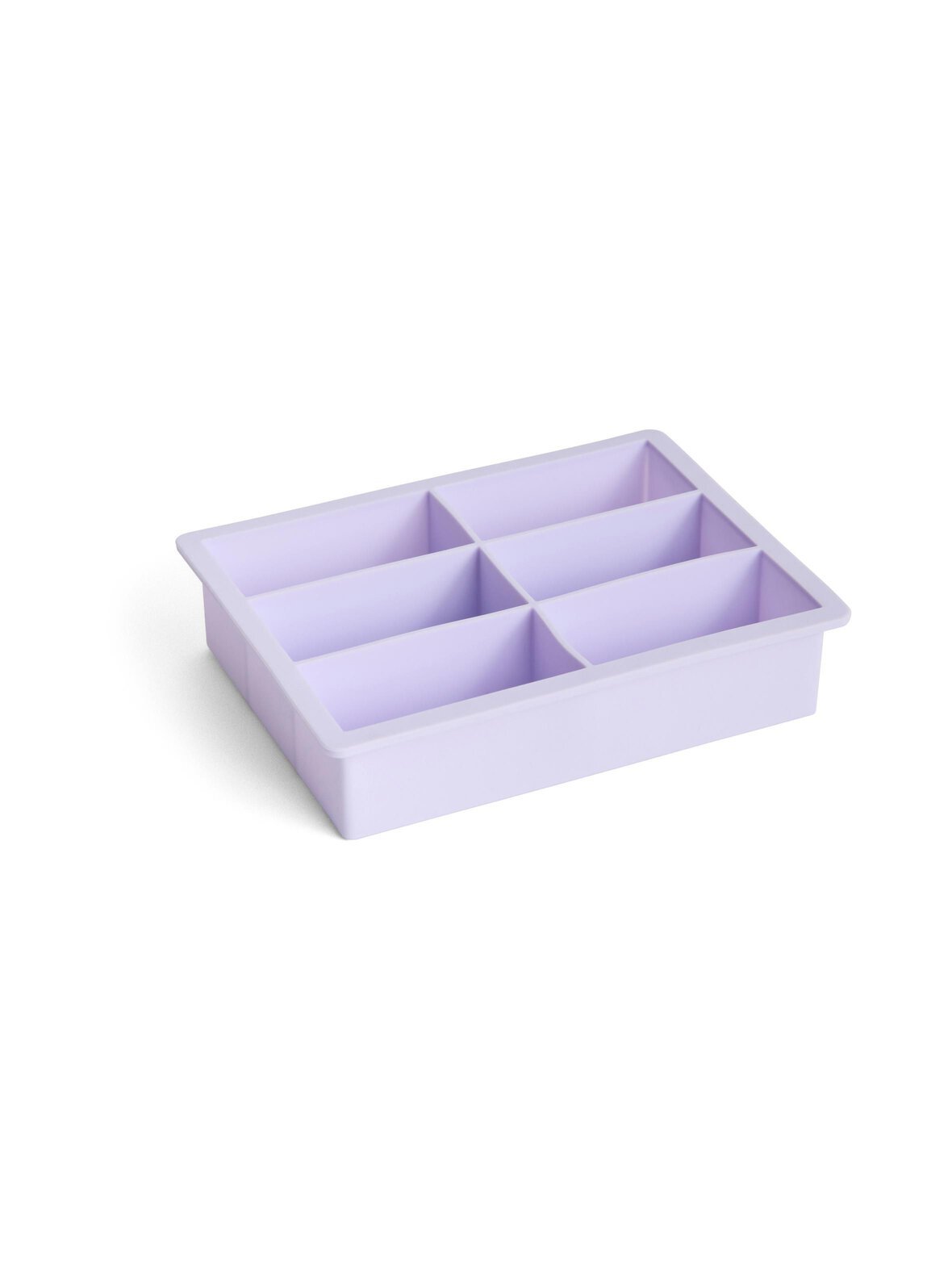 Ice cube tray 6 stick cubes xx-large - suorakulmainen jääpalamuotti