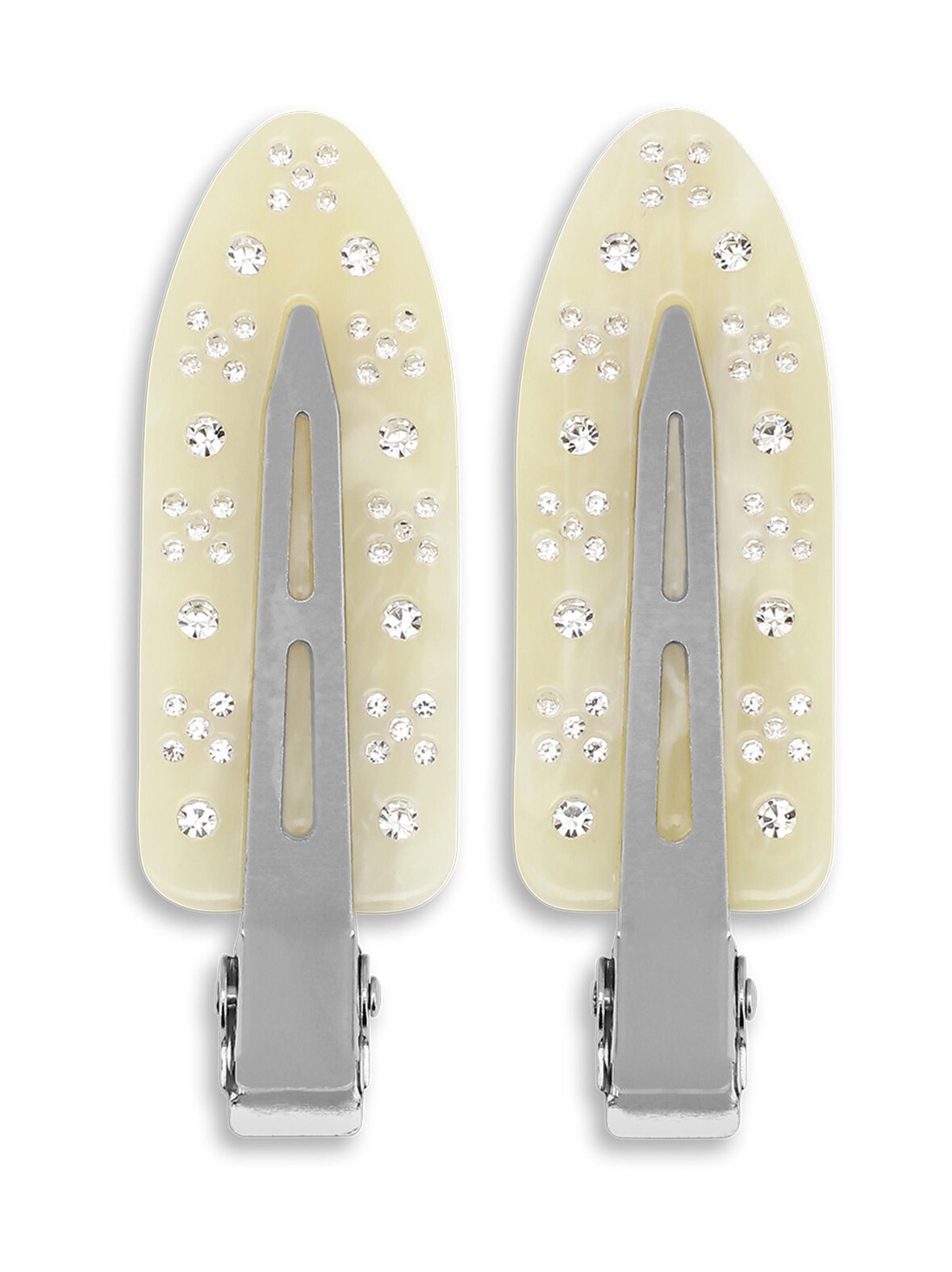 Acqua crystal clips -hiuspinnit