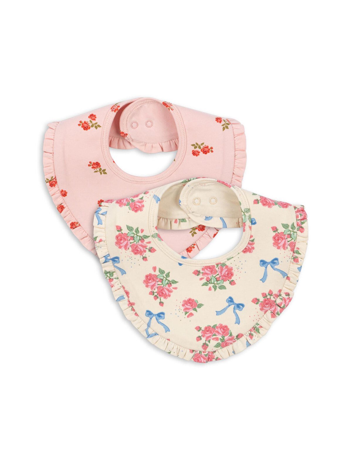 Basic frill -ruokalappu 2-pack