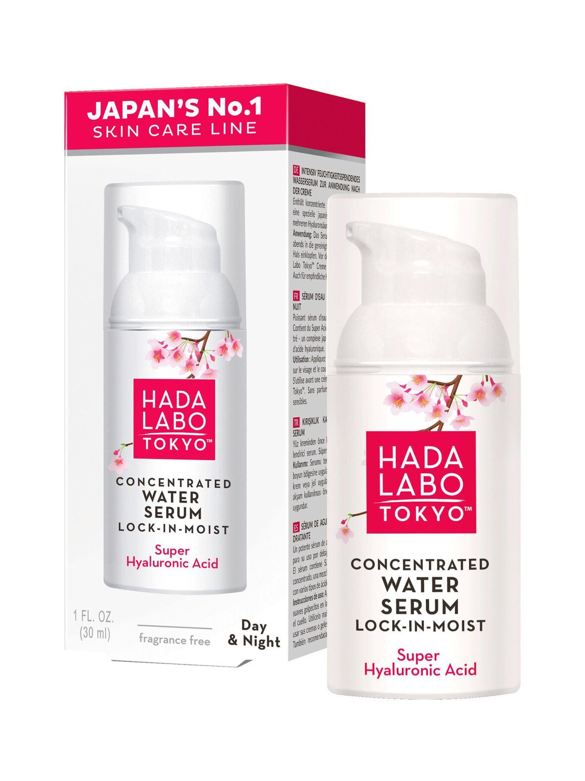 Concentrated water serum lock-in-moist -seerumi