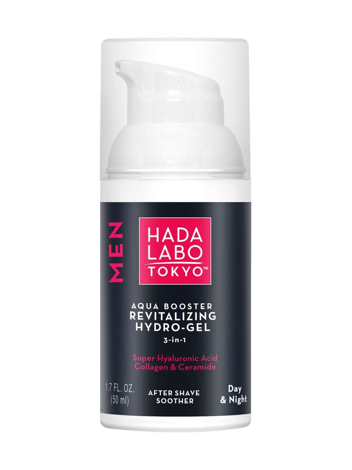 Men aqua booster revitalizing hydrogel -kasvovoide, 50 ml