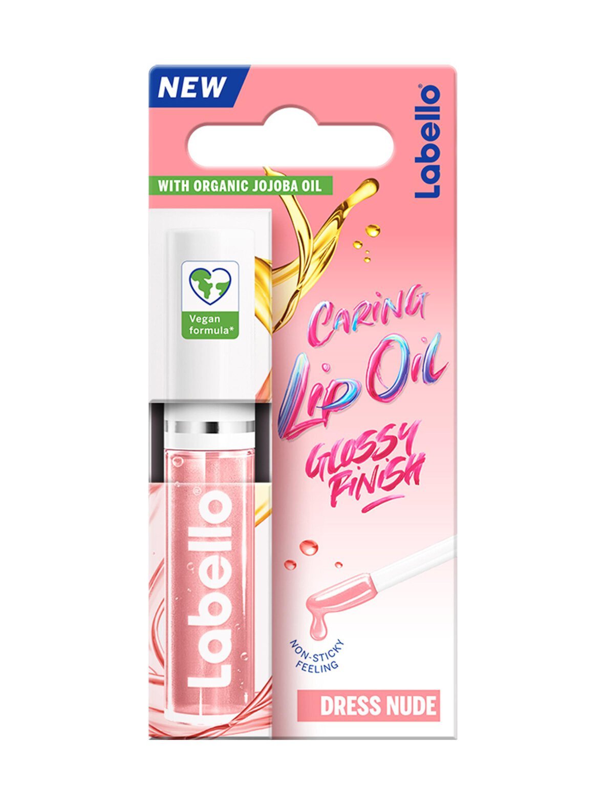 Lip oil dress nude -huuliöljy