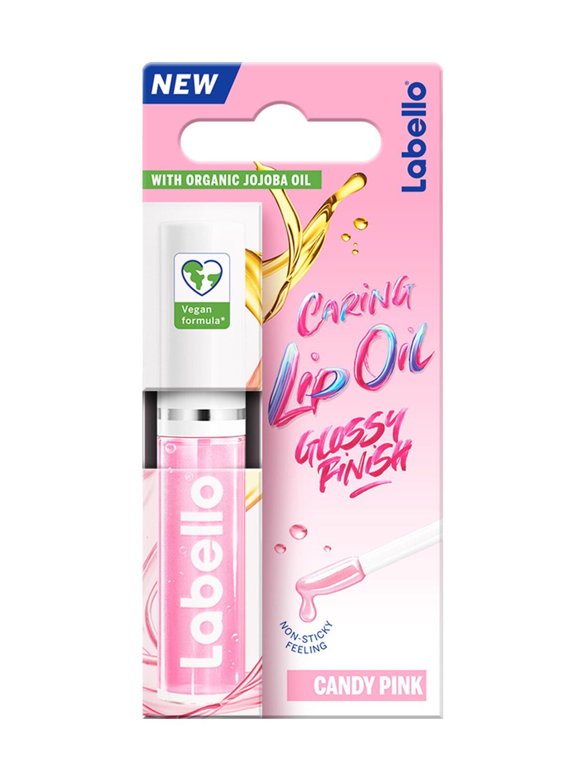 Lip oil candy pink -huuliöljy