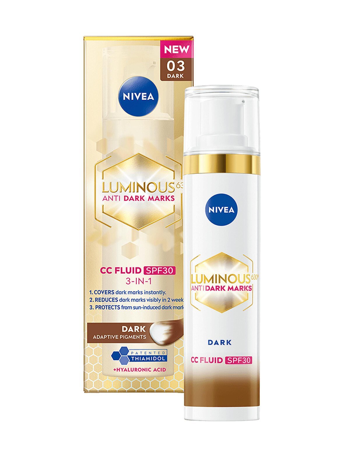 Anti dark-spot cc fluid dark sk30 - sävyttävä päivävoide