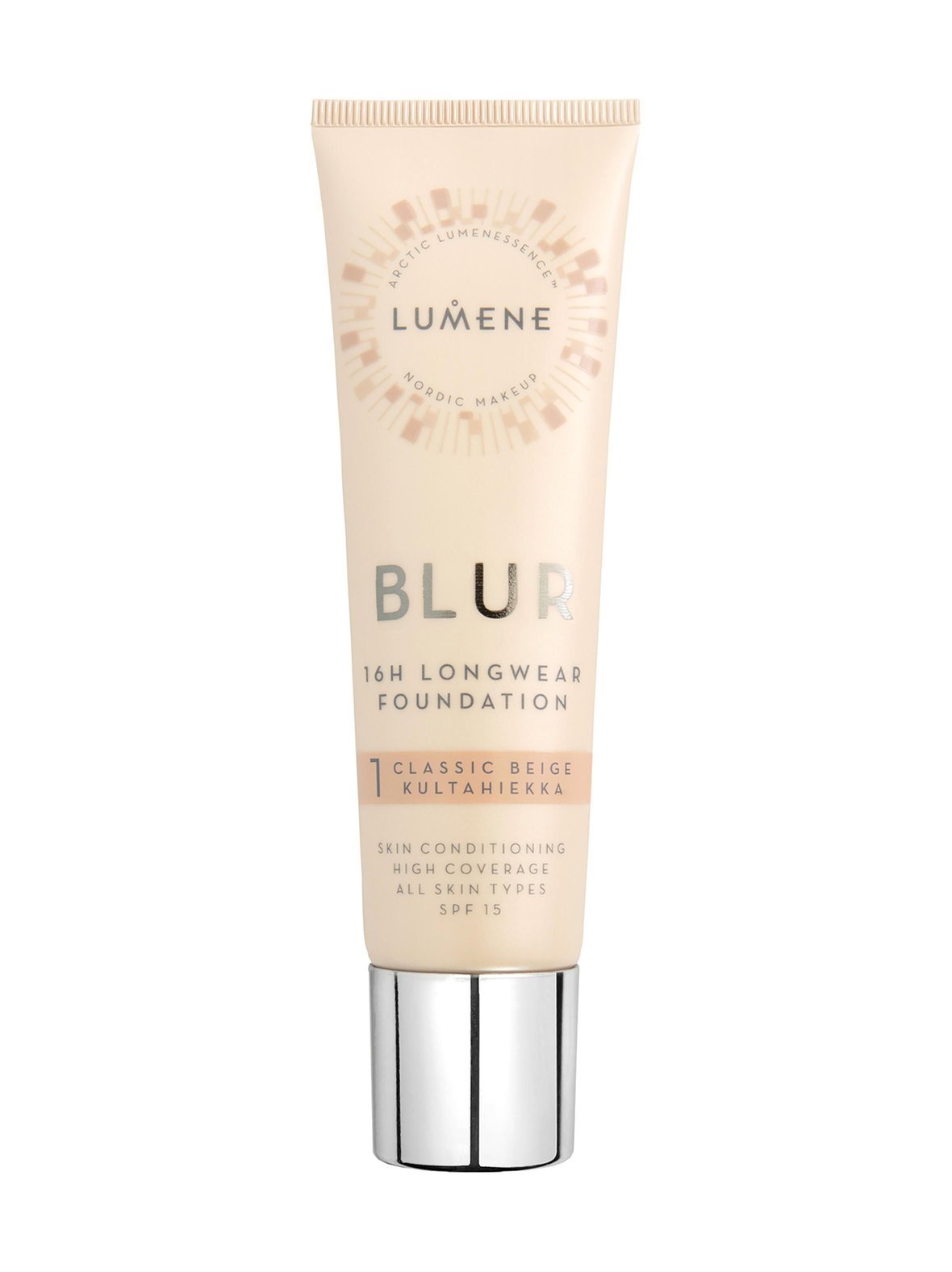 Blur spf 15 -pitkäkestoinen meikkivoide 30ml