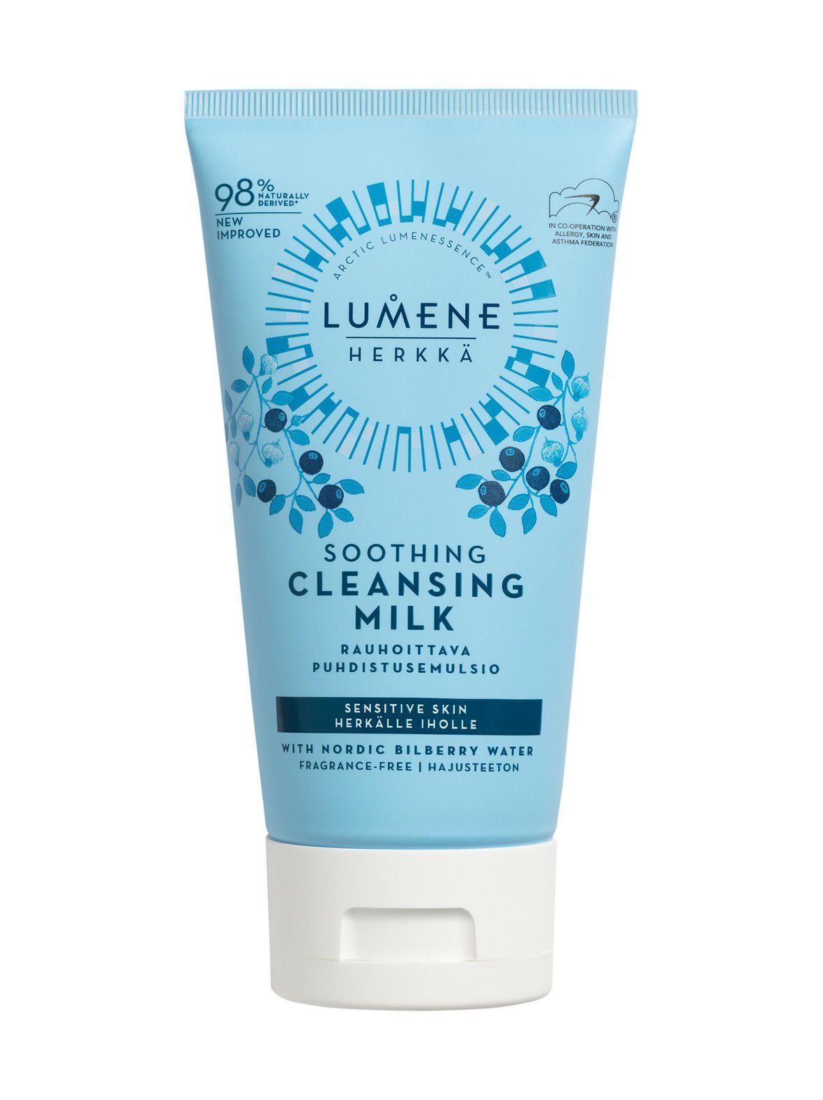 Herkkä soothing cleansing milk - rauhoittava puhdistusemulsio 150 ml