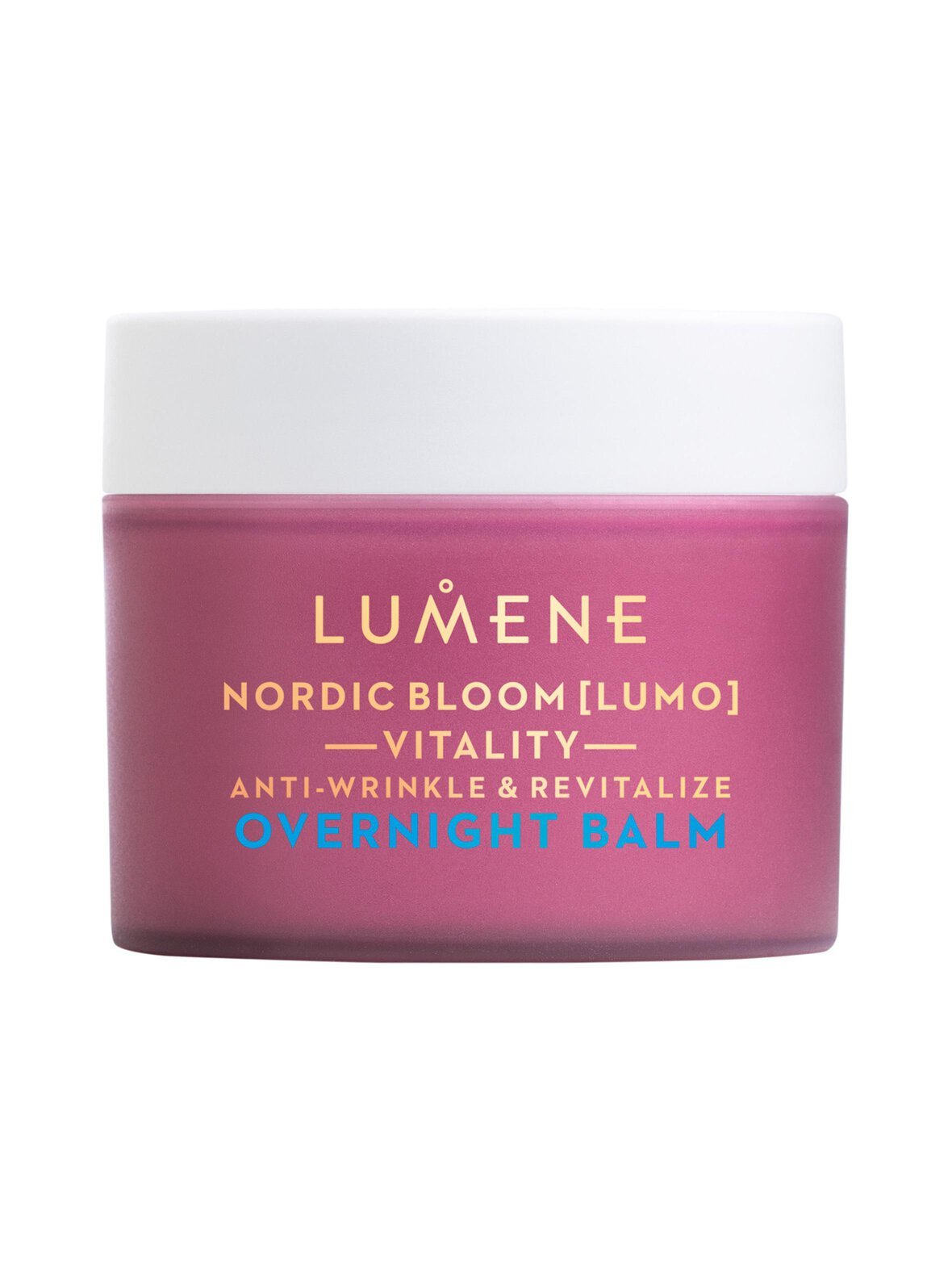 Lumo vitality anti-wrinkle & revitalize overnight balm -yövoide, 50ml