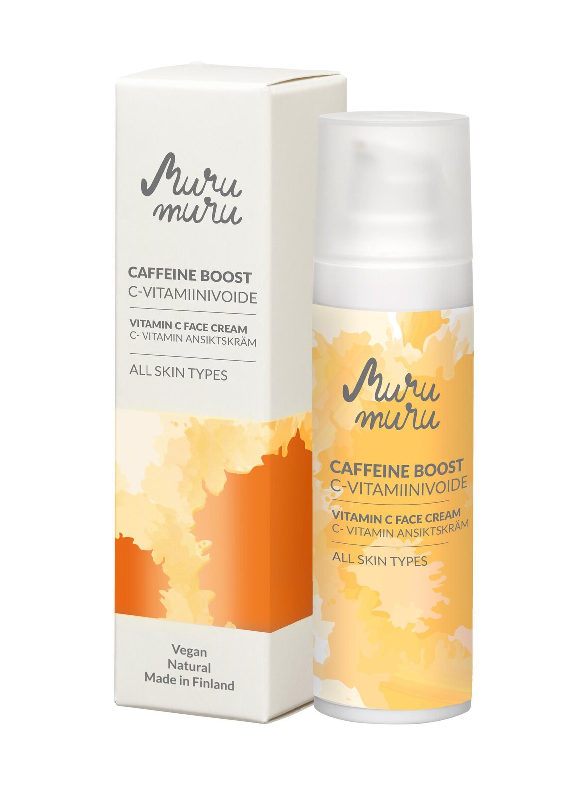 Caffeine boost c -vitamiinivoide