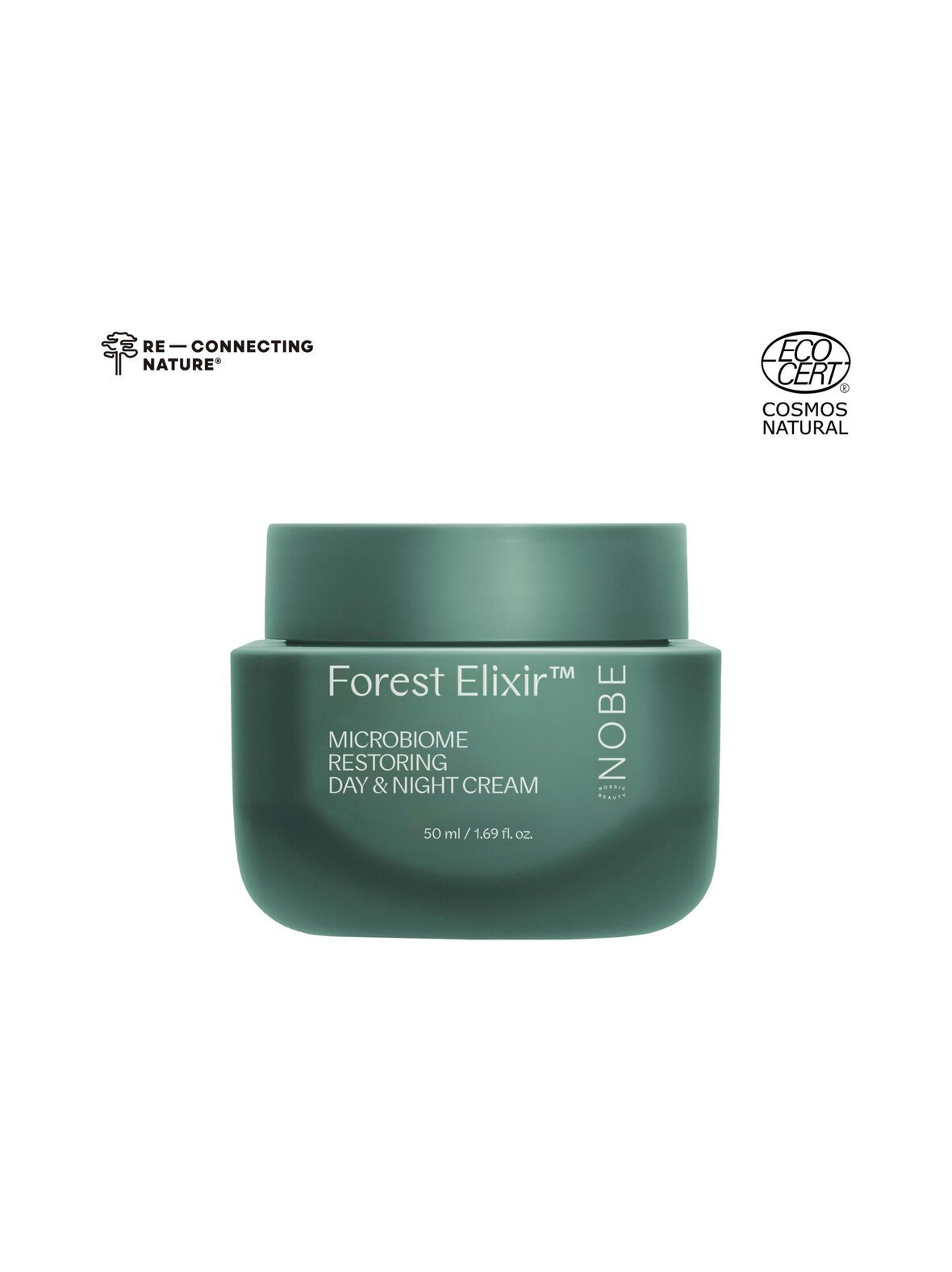 Forest elixir® microbiome restoring day & night cream -kasvovoide