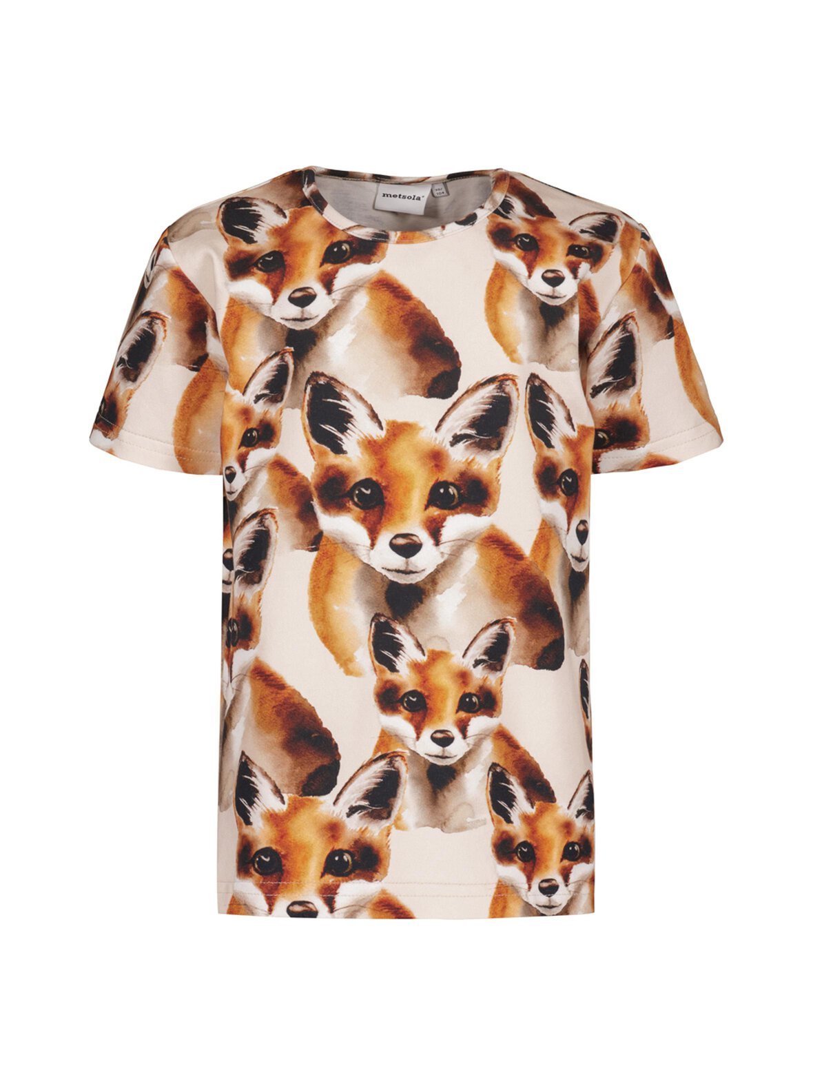Fox cream t-paita