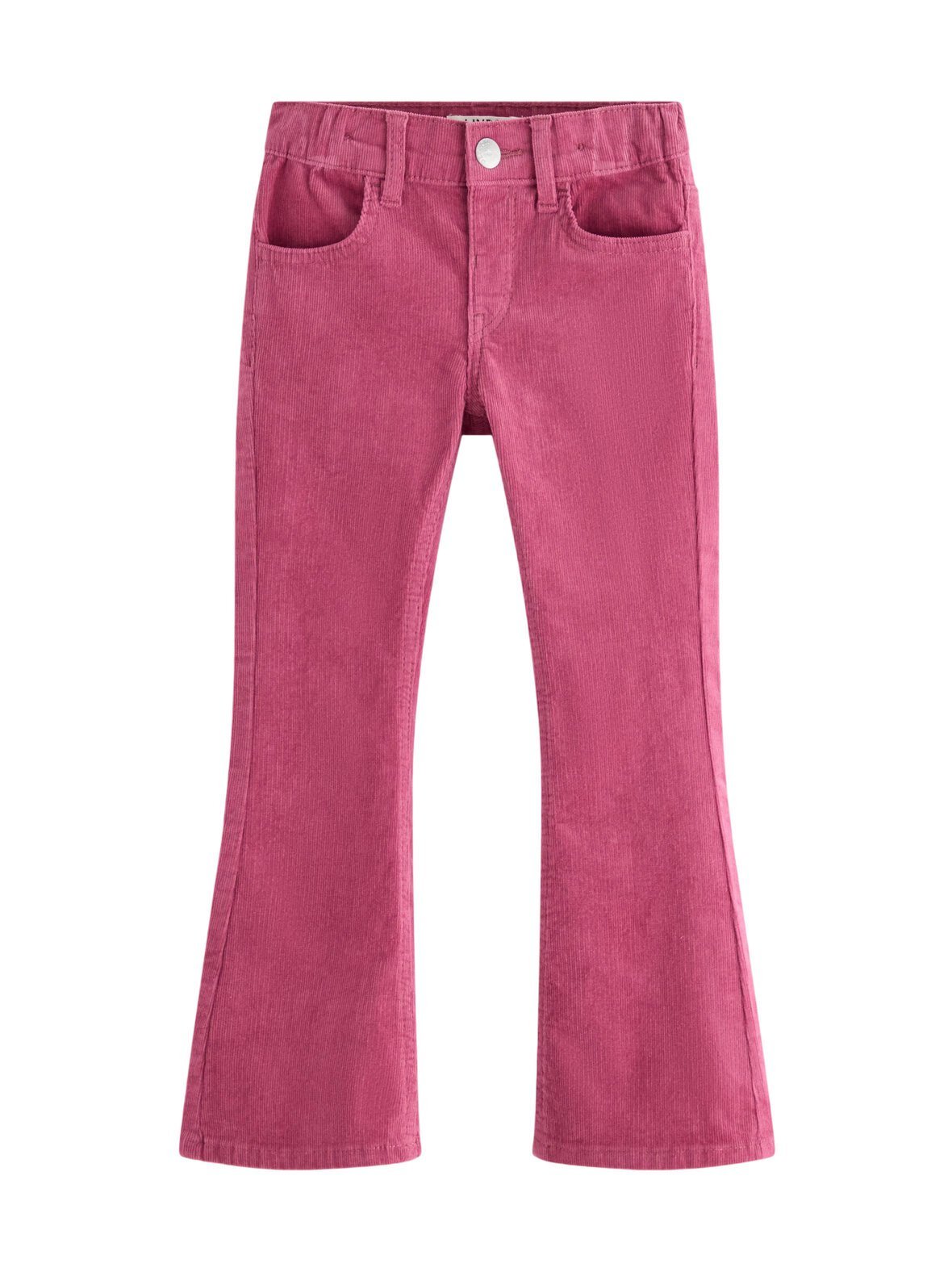 Flared-vakosamettihousut