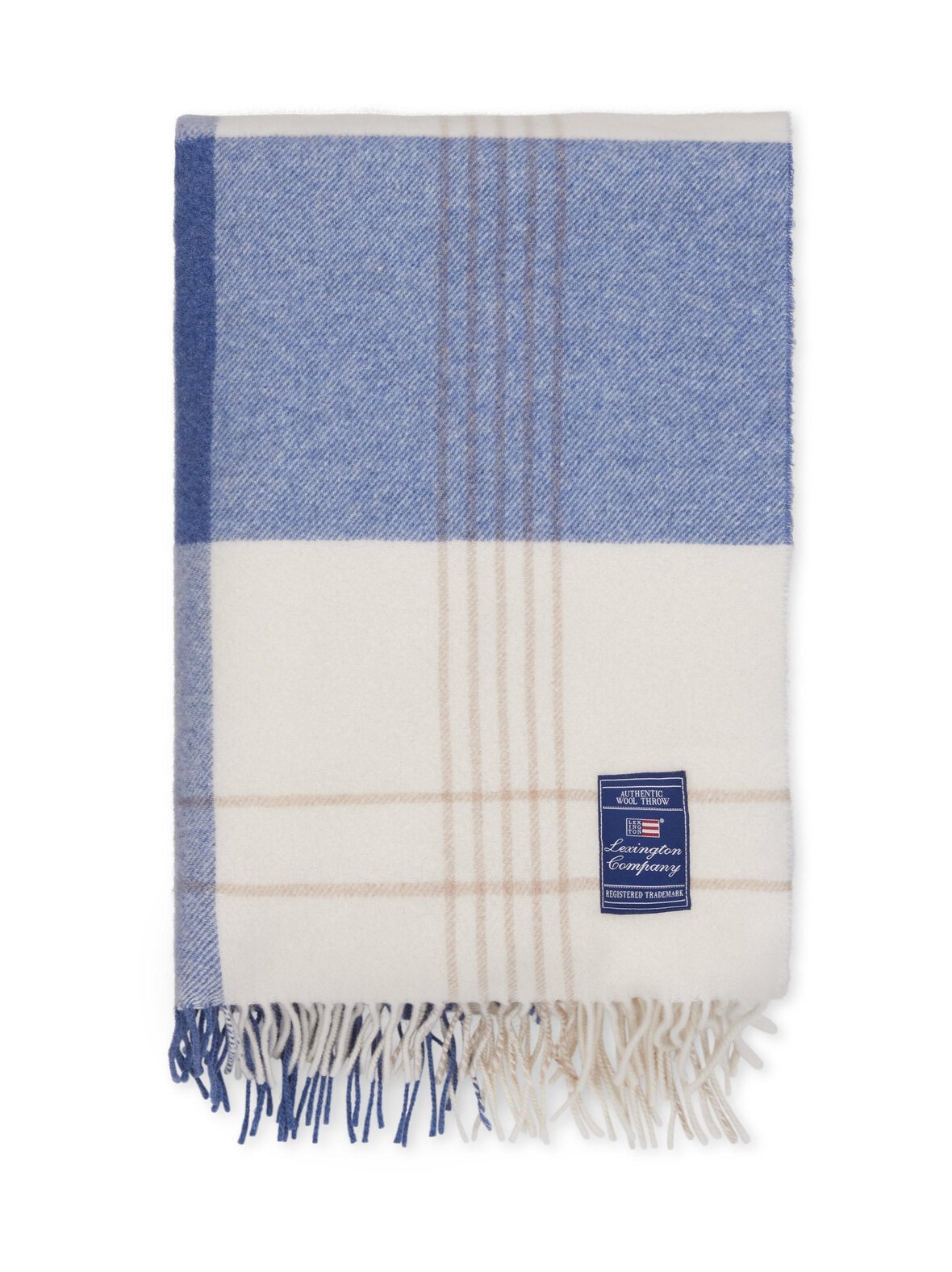 Checked  wool -huopa 130 x 170 cm