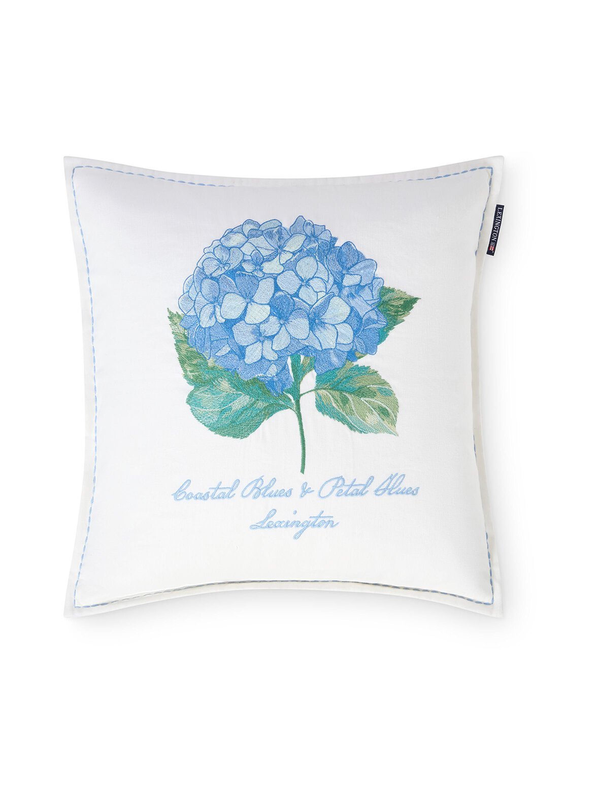 Floral embroidered -tyynynpäällinen 50 x 50 cm