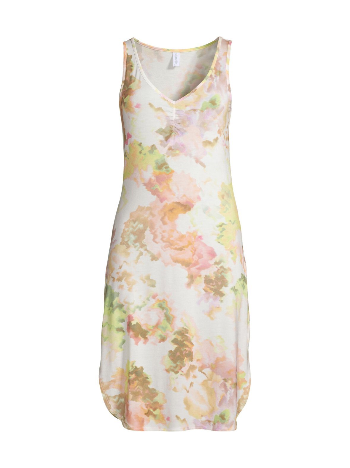Aquarelle flower sleeveless -yöpaita