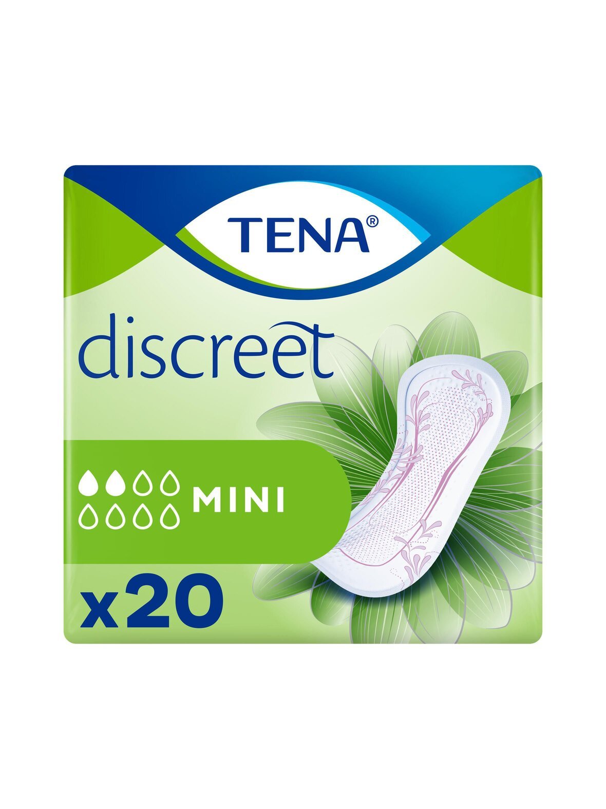 Lady discreet mini -inkontinenssisuoja 20 kpl