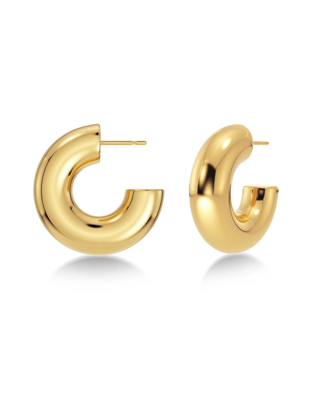 Chunky creoles l gold -korvakorut