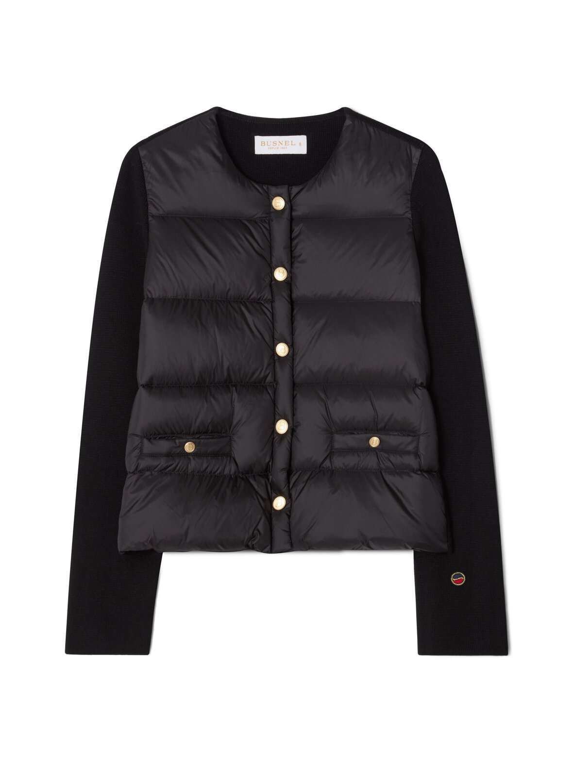 Iva-untuvatäytteinen hybriditakki