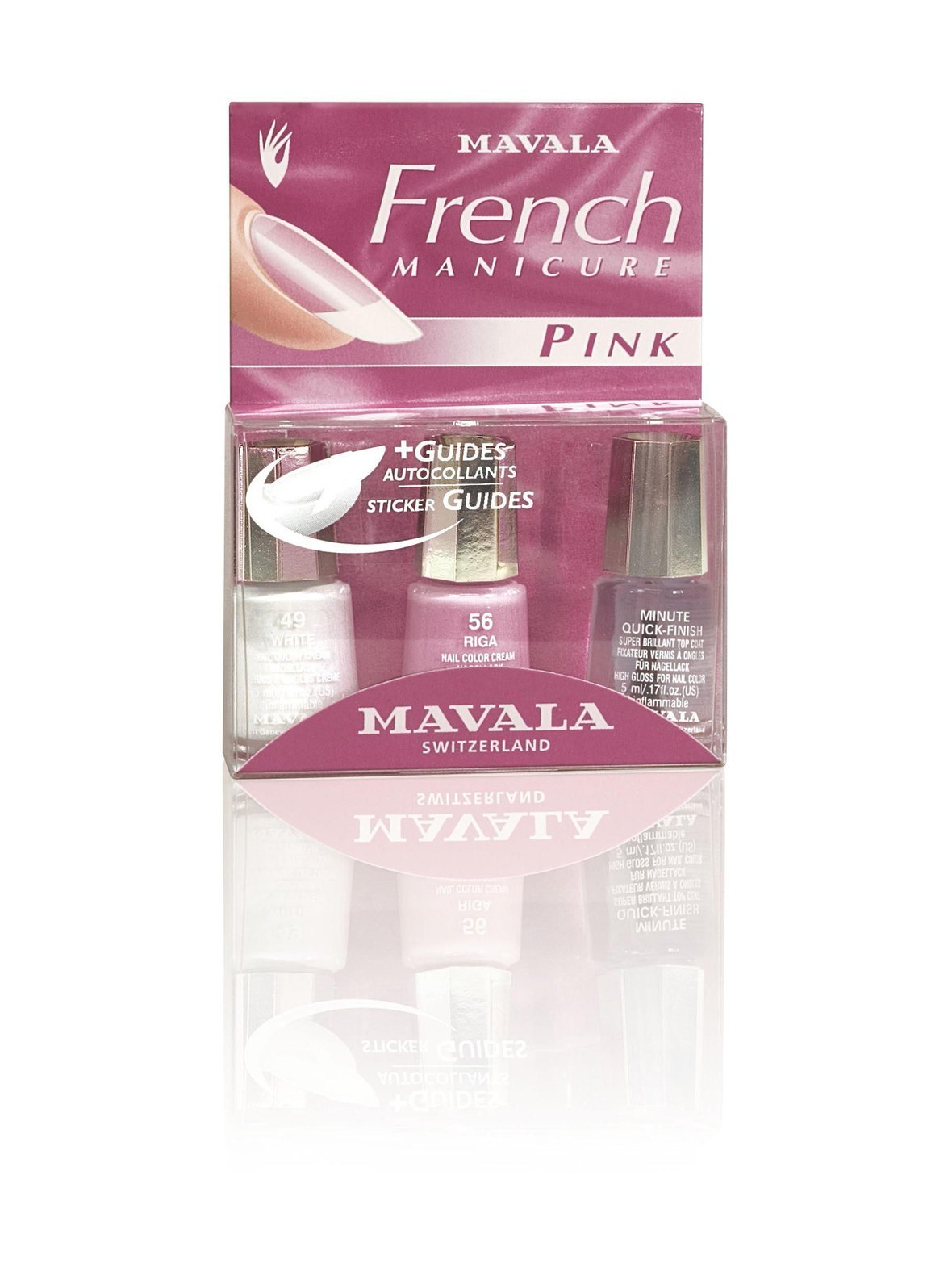 French manicure pink -tuotepakkaus
