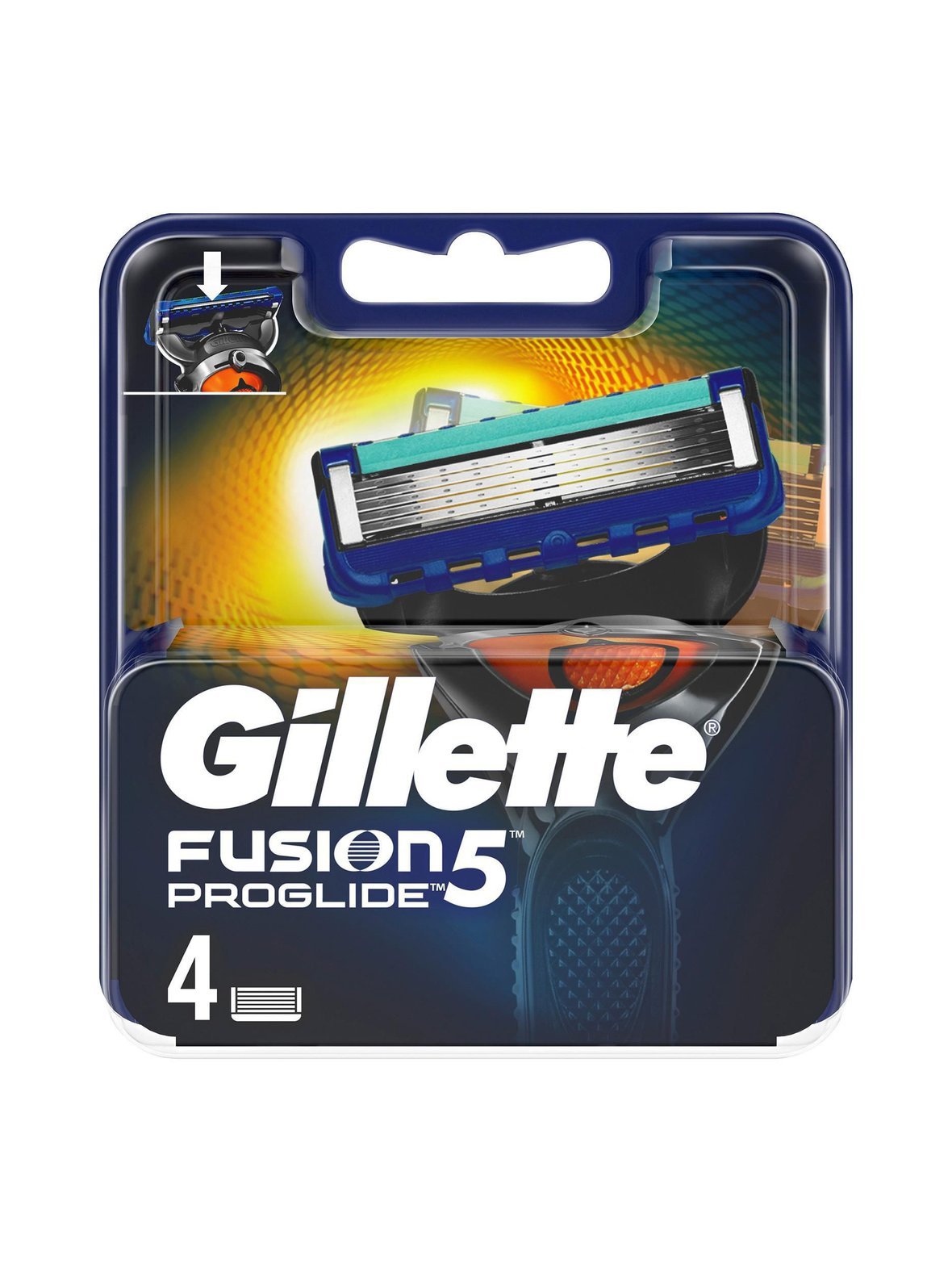 Fusion5 proglide manual -vaihtoterä 4 kpl