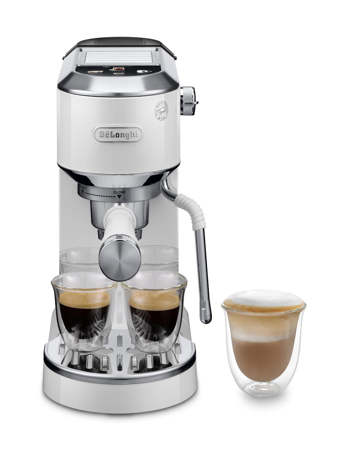 Dedica duo espresso coffee machine -espressokeitin