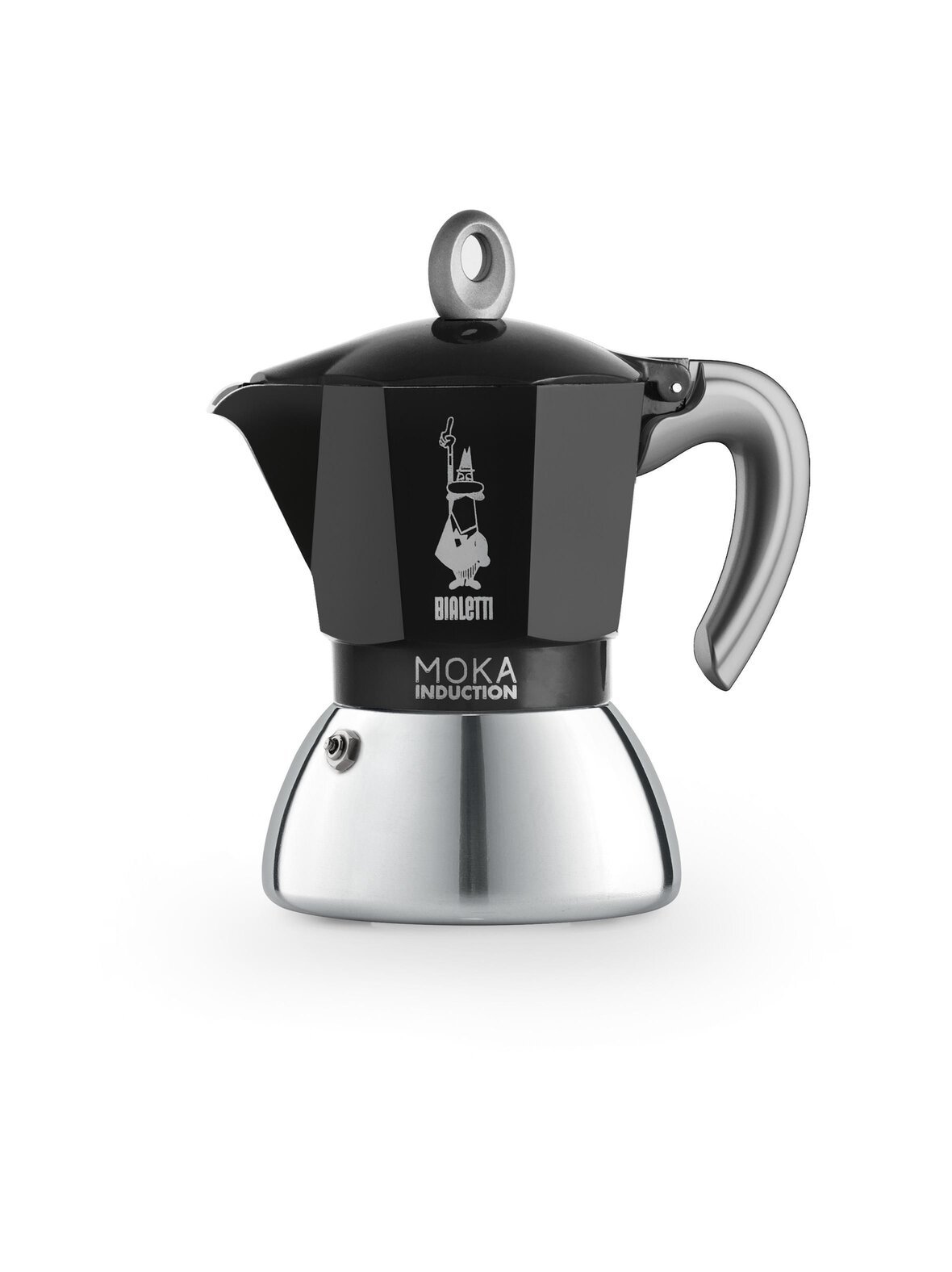 4-kupin moka express induction -mutteripannu induktioliedelle