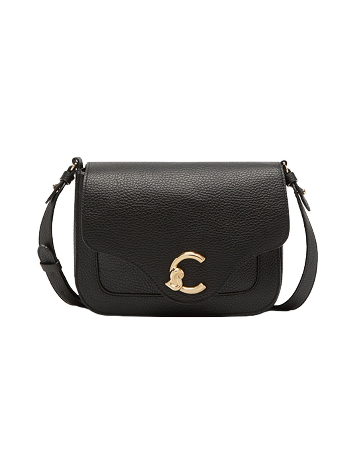 C-me grained leather -käsilaukku