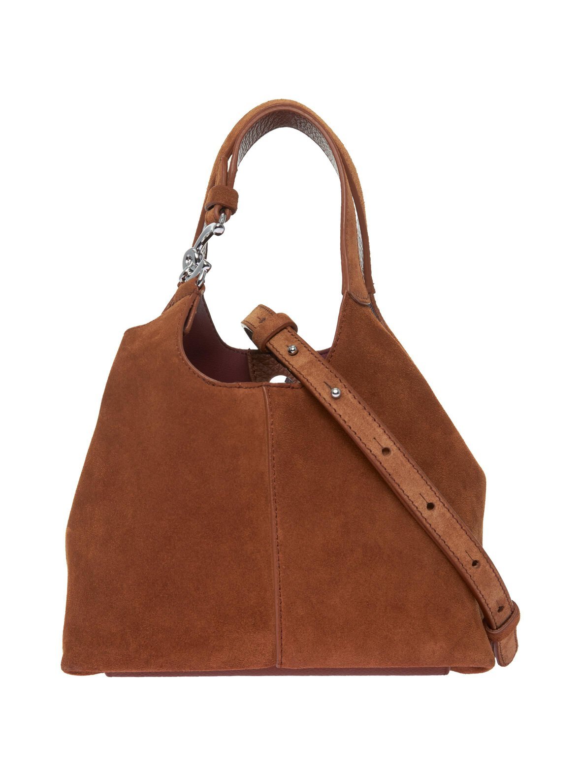 C-easy suede mini top handle -nahkalaukku