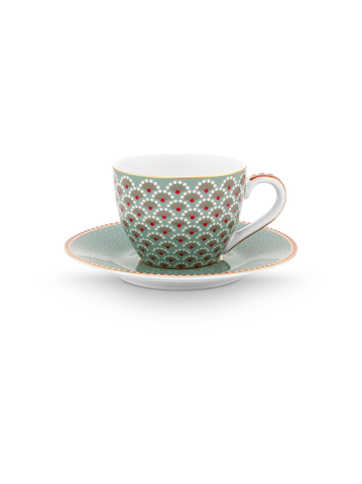 Blooming tales - espressokuppi ja lautanen 120 ml