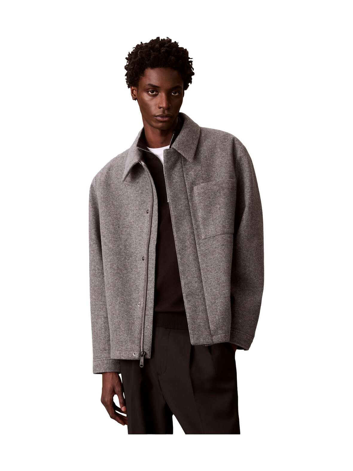 Filled tech wool -paitatakki