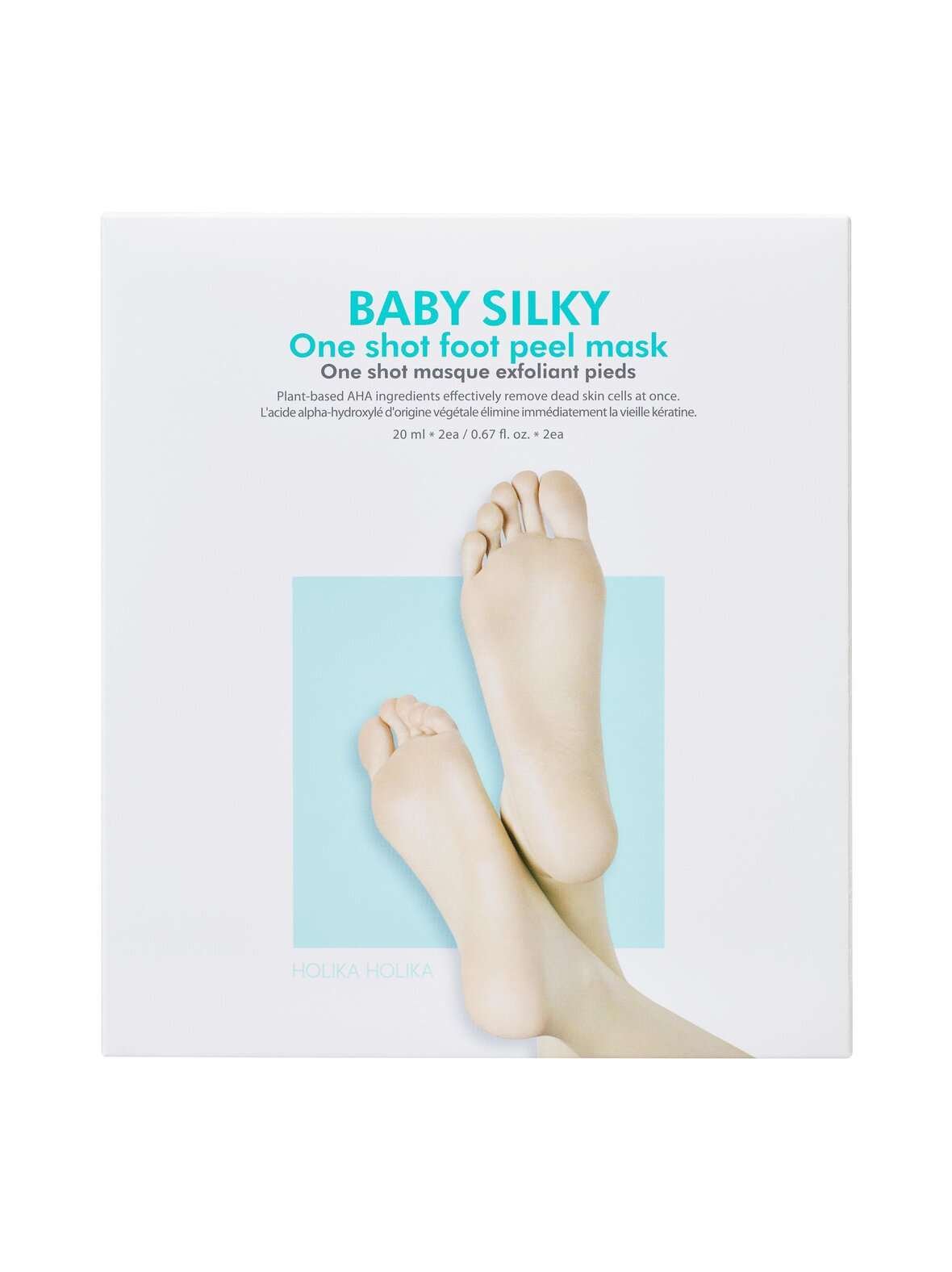 Baby silky foot one shot peeling -kuorintasukat 40 ml