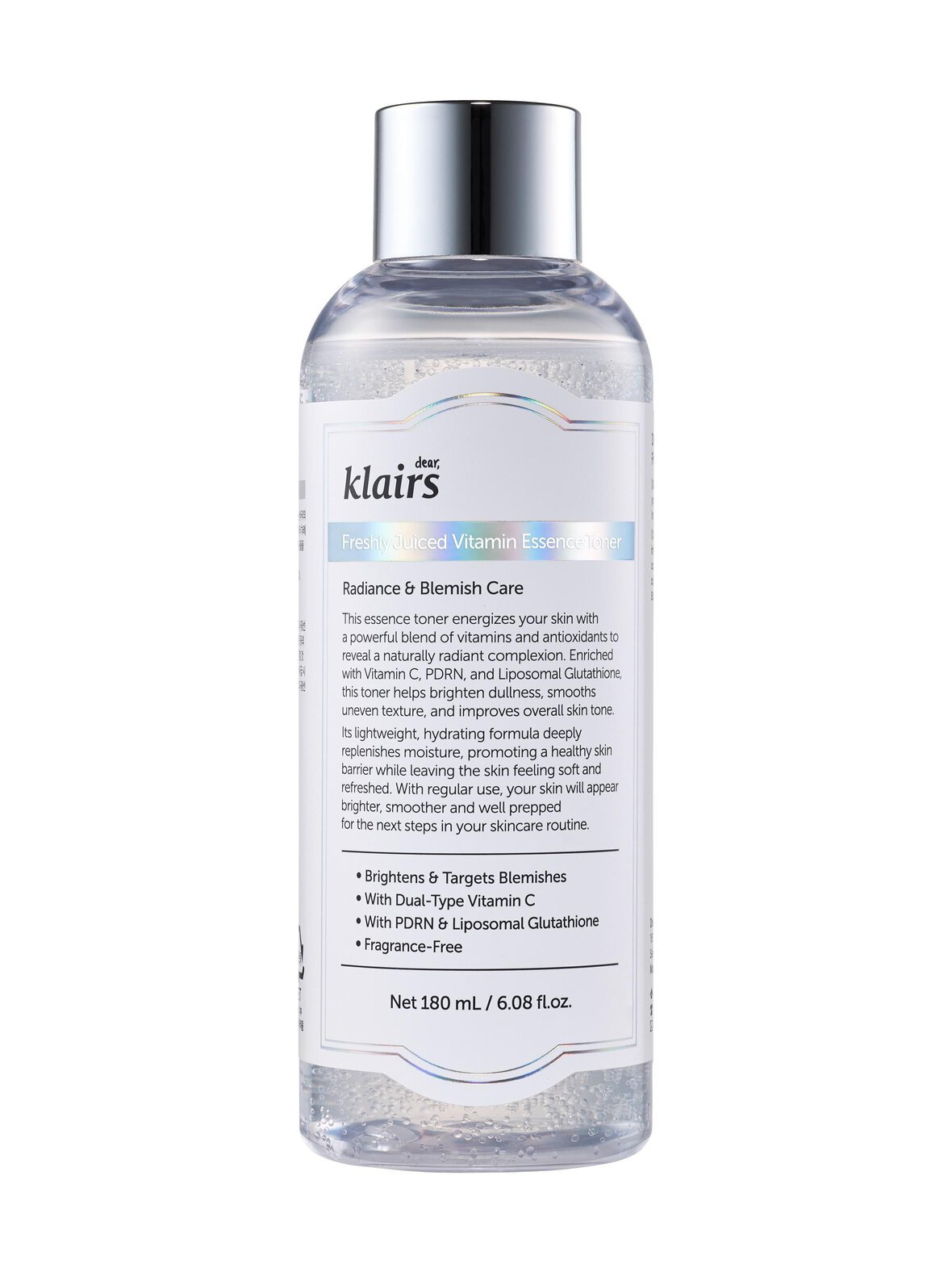 Freshly juiced vitamin essence toner -kasvovesi
