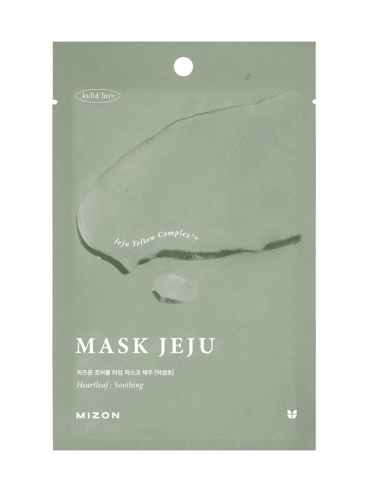 Jeju heartleaf soothing mask -kangasnaamio