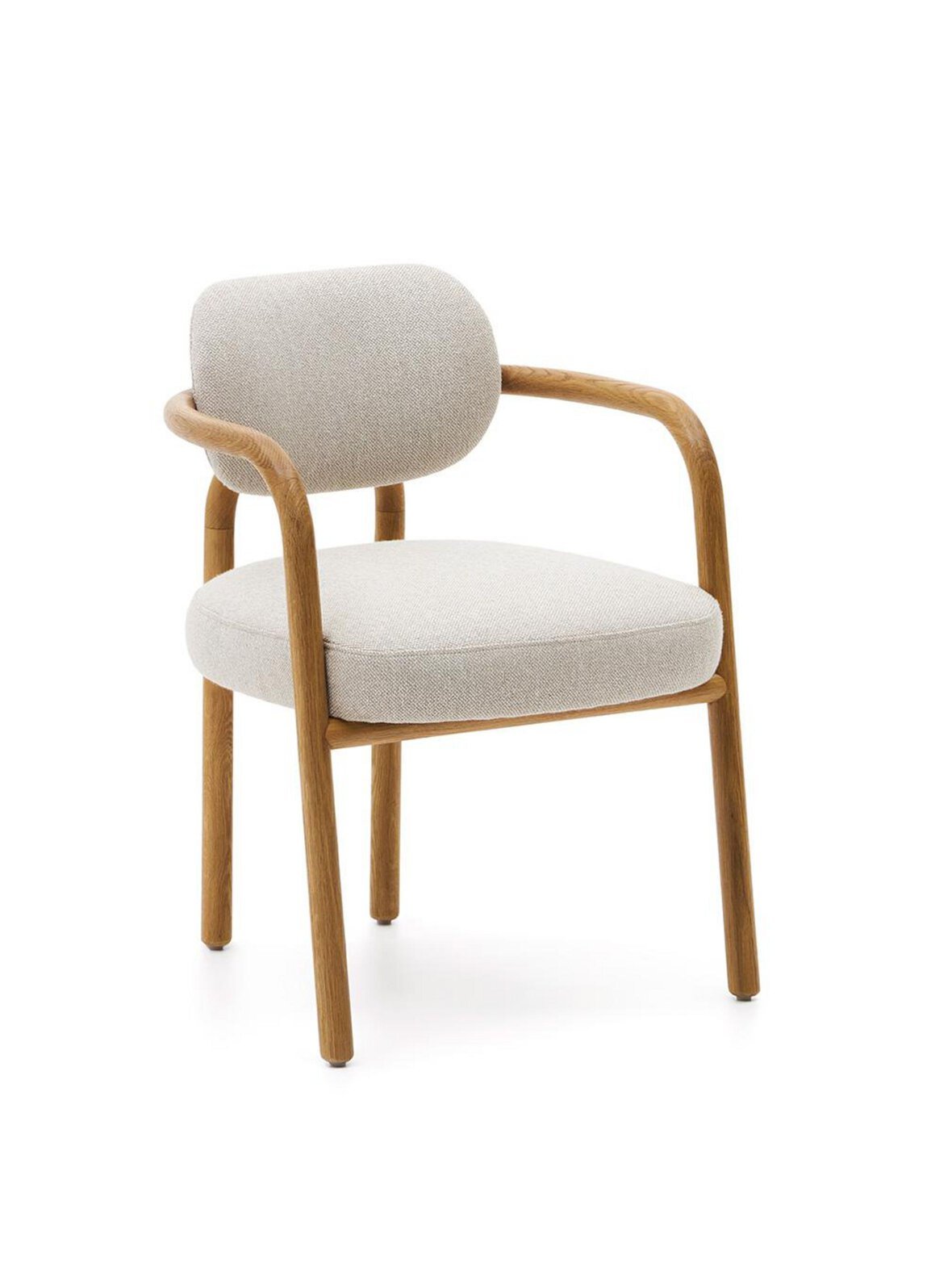 Melqui-tuoli beige/tammi