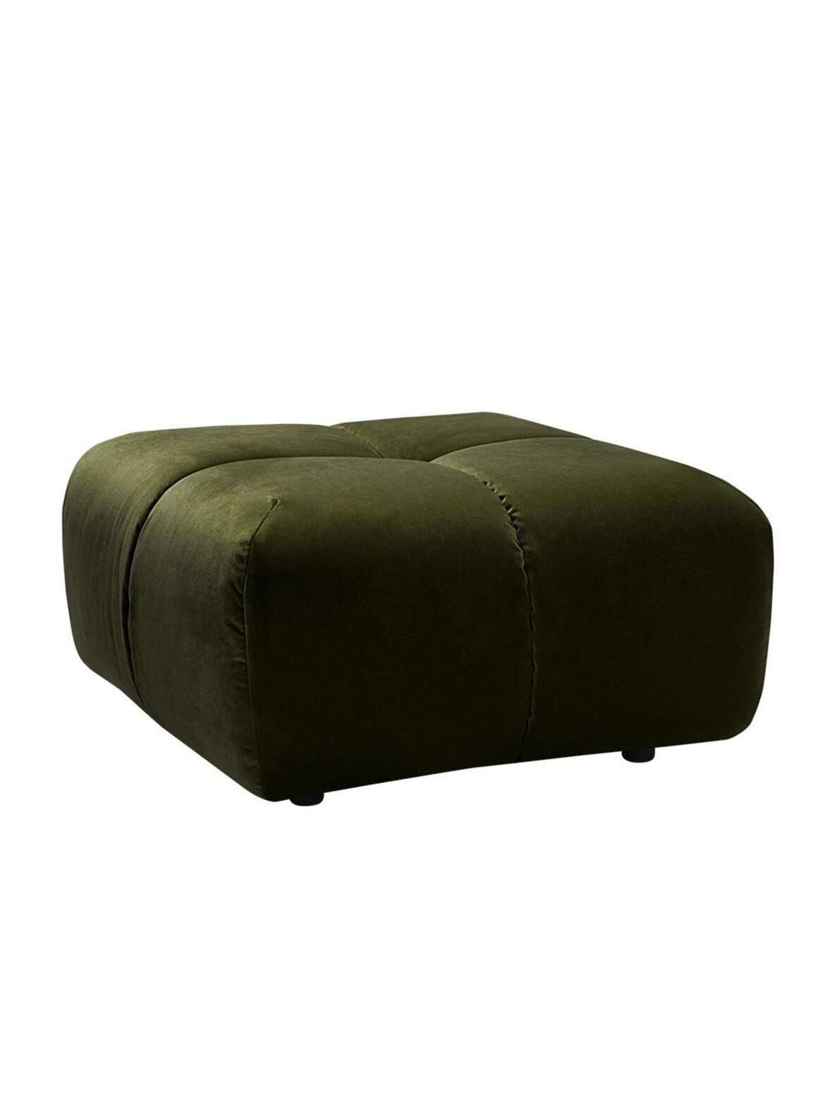 Clyde-rahi classic velvet -kangas 26 vihreä 78 x 78 cm