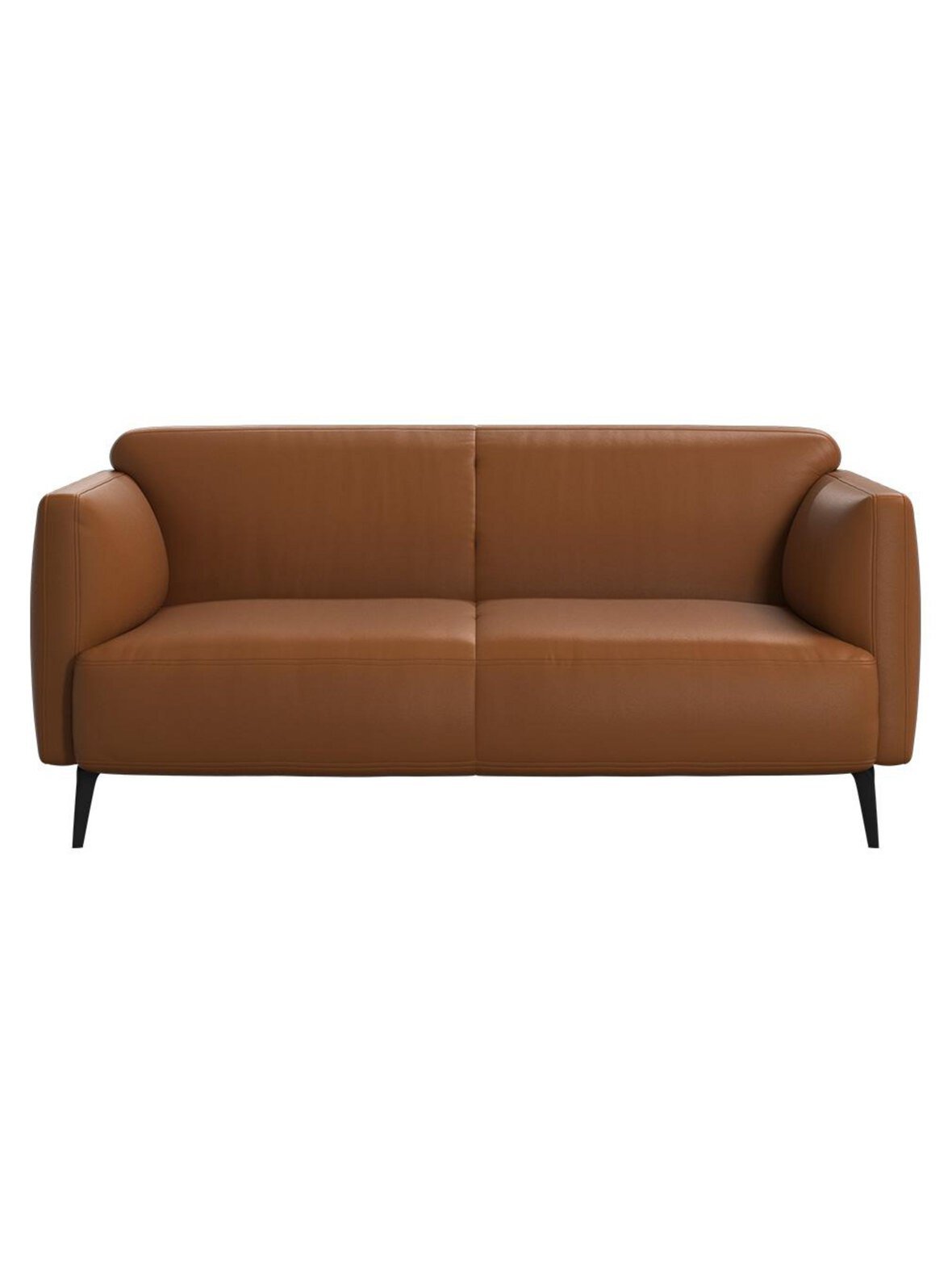 Modena-sohva nordic grain -nahka 5134 caramel l 153 cm
