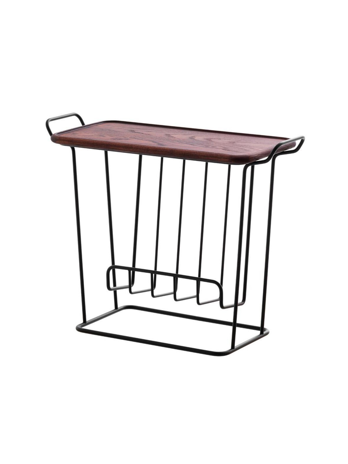 Minnie mae wood -sivupöytä black/ash