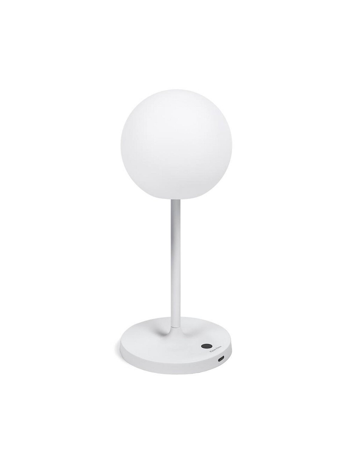 Dinesh-pöytävalaisin vaaleanharmaa k 40 cm