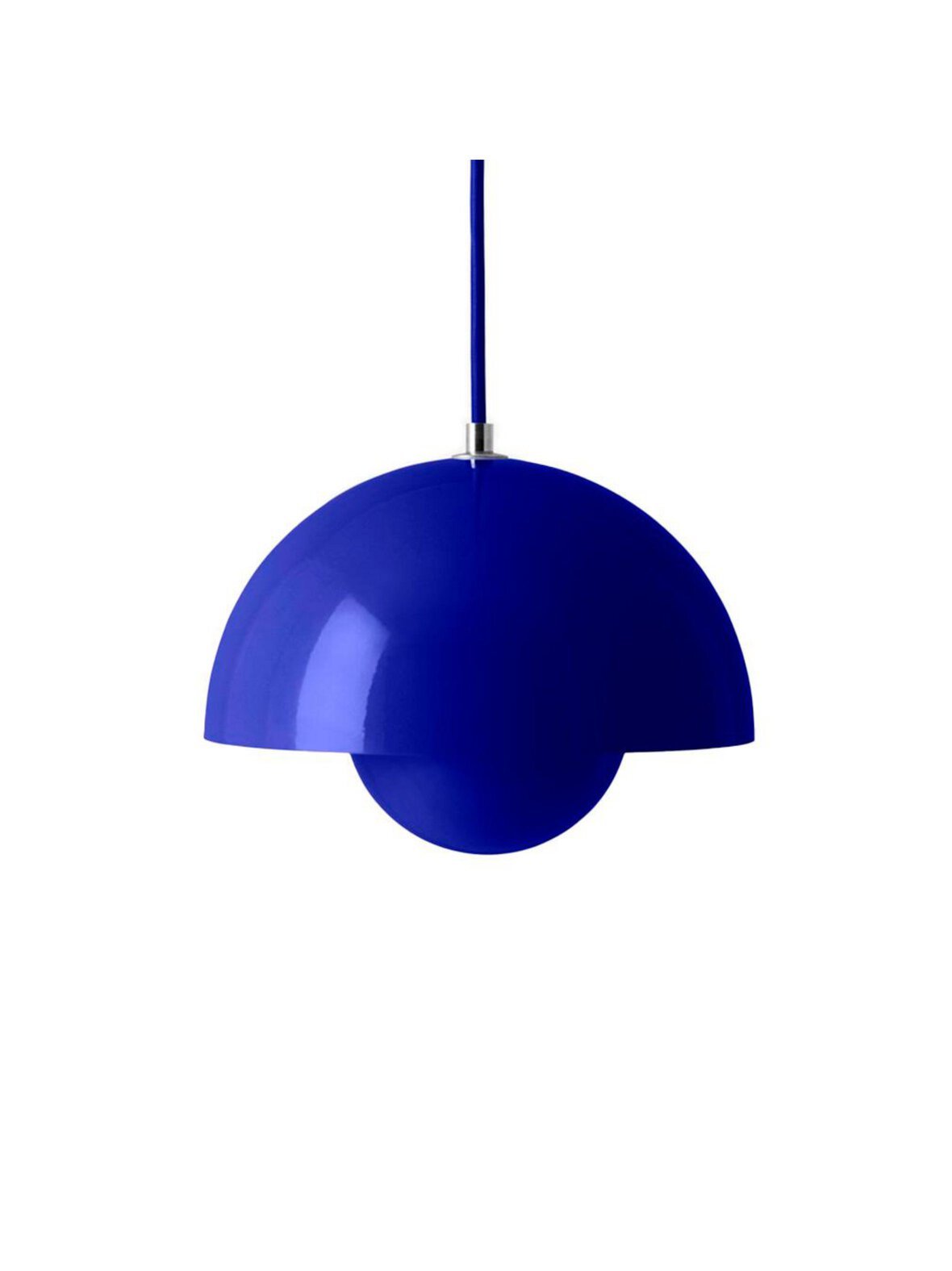 Flowerpot vp1 -riippuvalaisin cobalt blue ⌀ 23 cm