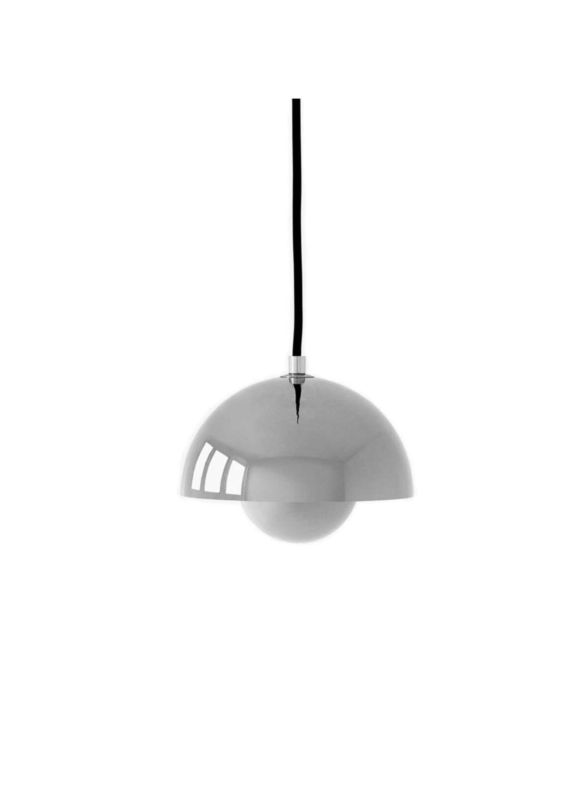 Flowerpot vp10 -riippuvalaisin kromi ⌀ 16 cm