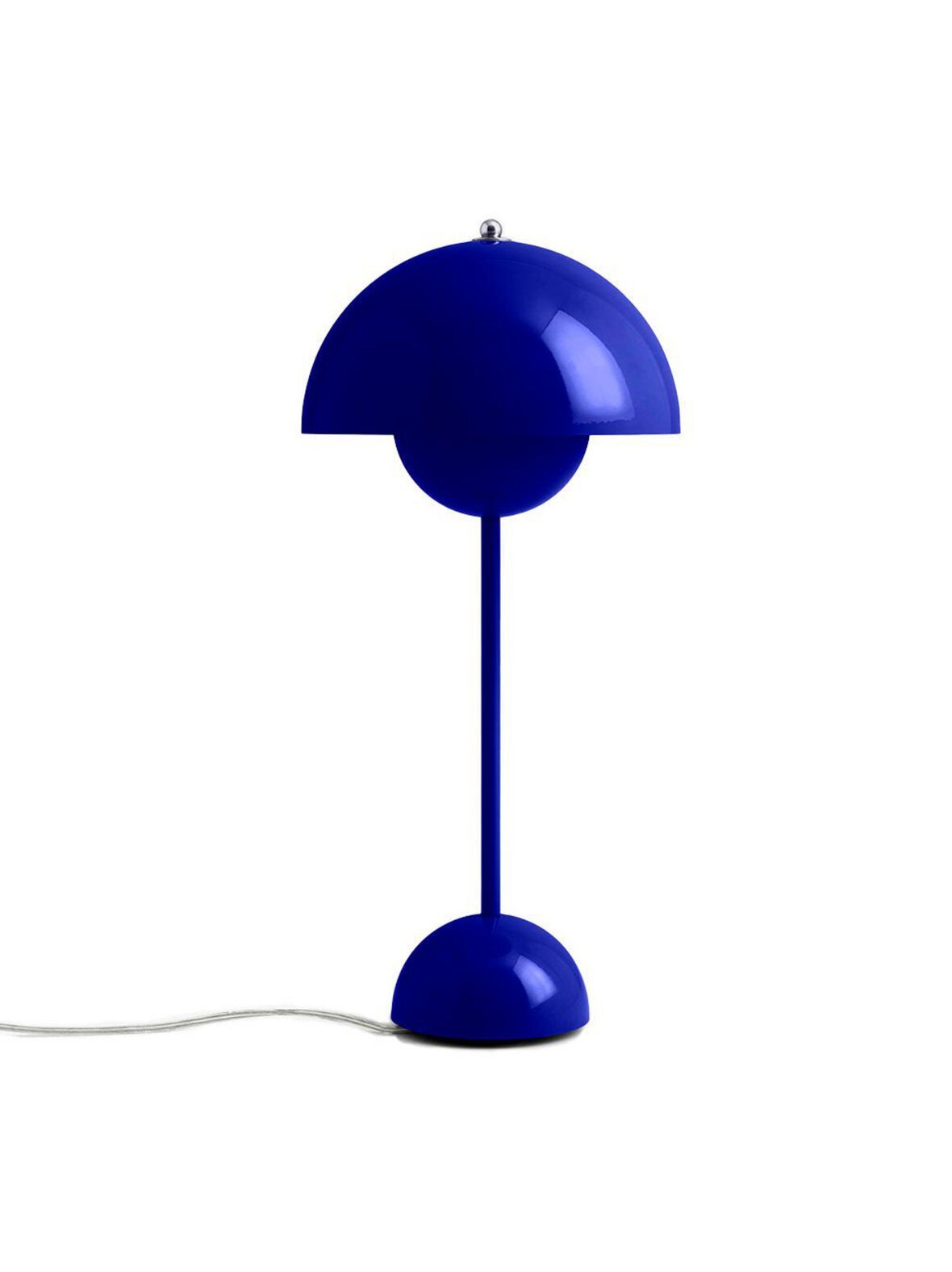 Flowerpot vp3 -pöytävalaisin cobalt blue ⌀ 23 cm