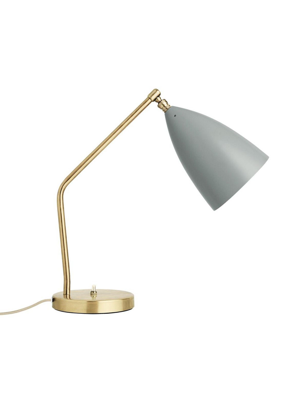 Gräshoppa-pöytävalaisin dusty blue