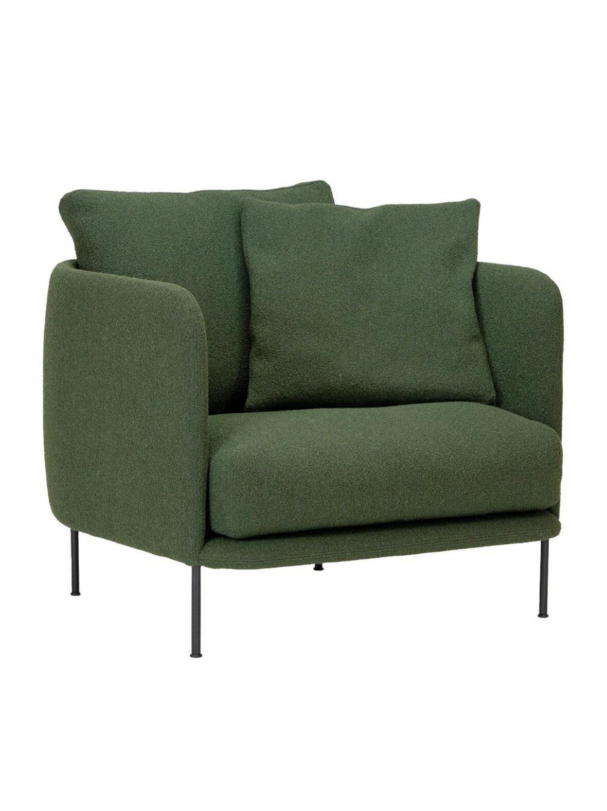 Bonnet grand -nojatuoli orsetto-kangas 9818 vihreä