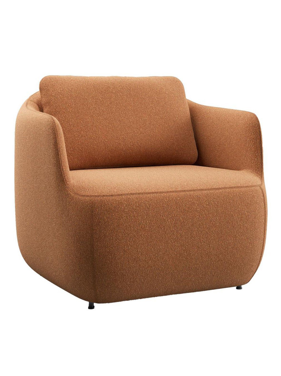 Como-nojatuoli orsetto-kangas 0724 oranssi