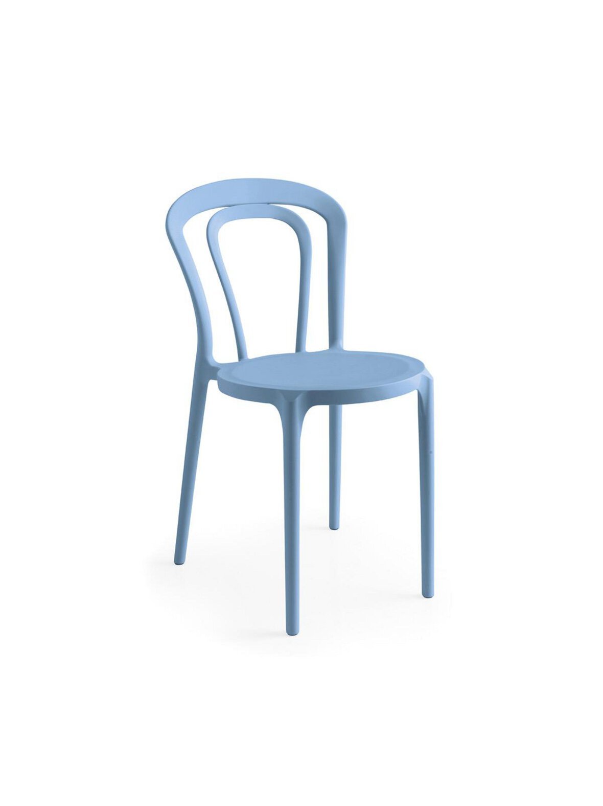 Caffe-tuoli vaaleansininen