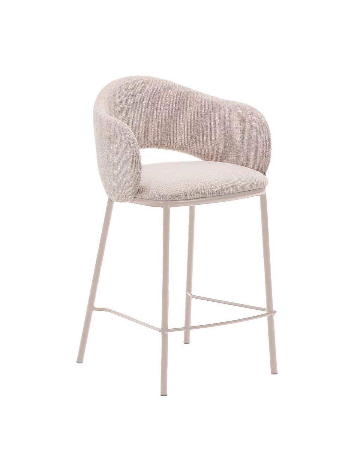 Maina-baarituoli belfast-kangas beige / beige