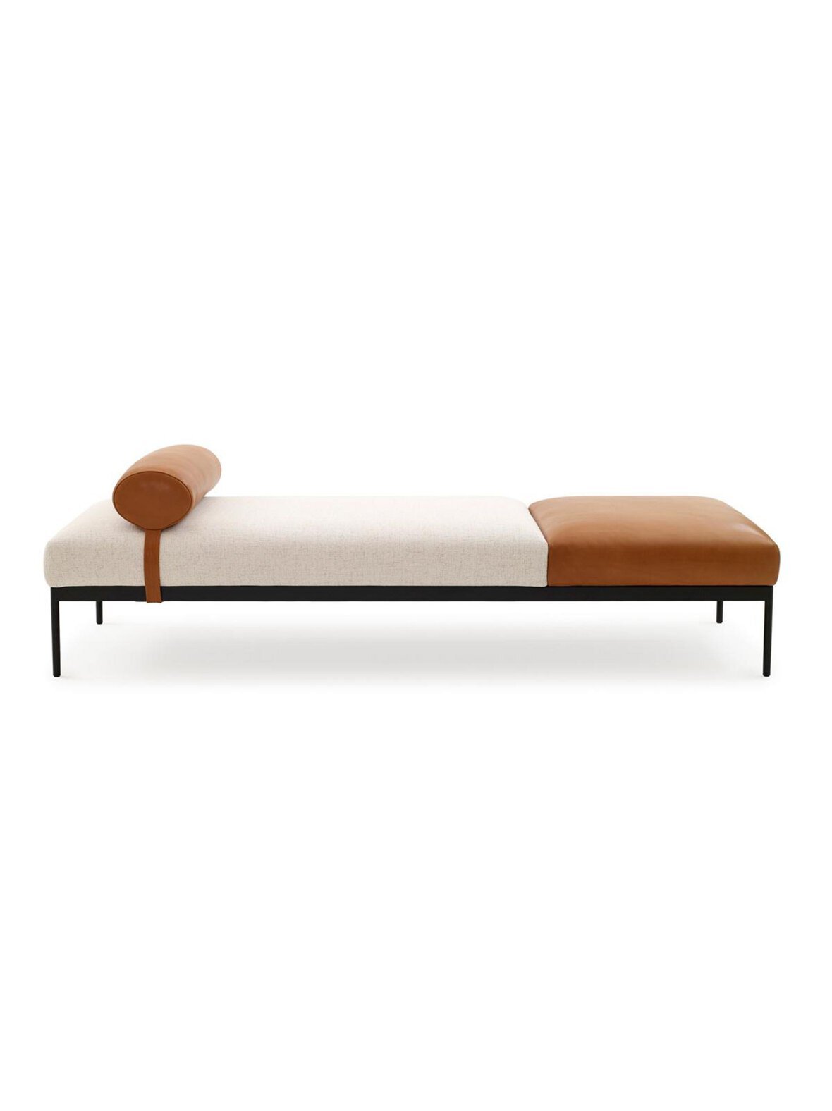 Bon-daybed dumet-kangas 162 beige l 195 cm